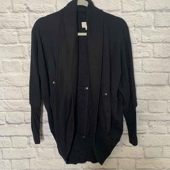 Wilfred Black Studded Open Front Jacket - Picture 9 of 16
